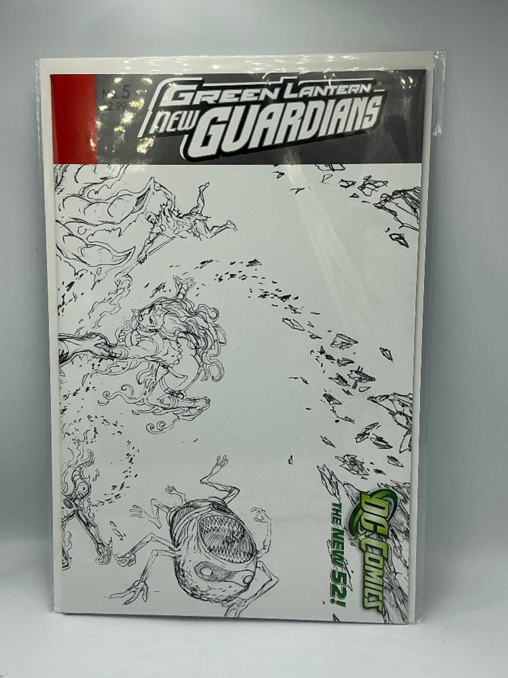 Green Lantern New Guardians Comic Issue 5 Variant Cover Tyler Kirkham 1:25